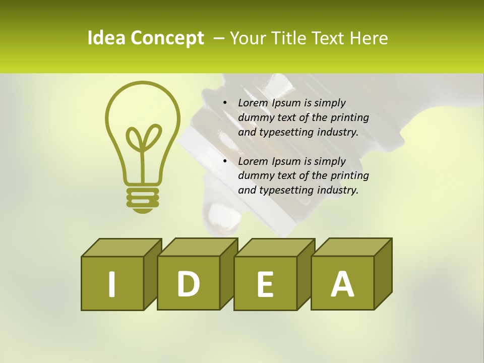 Massage Pipette Treatment PowerPoint Template