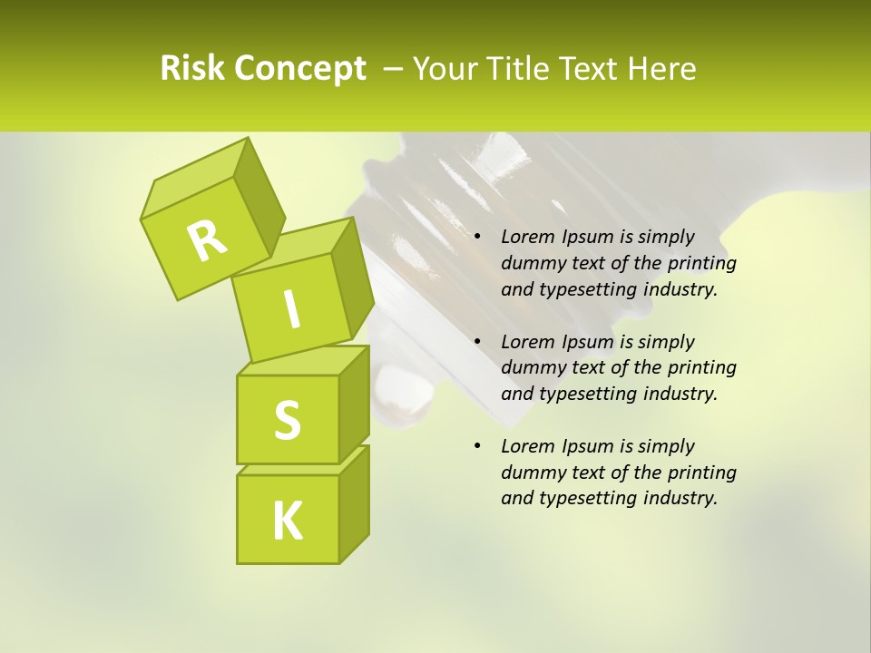 Massage Pipette Treatment PowerPoint Template