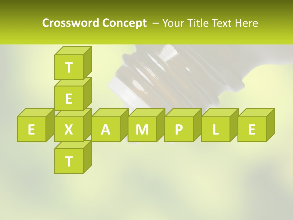 Massage Pipette Treatment PowerPoint Template