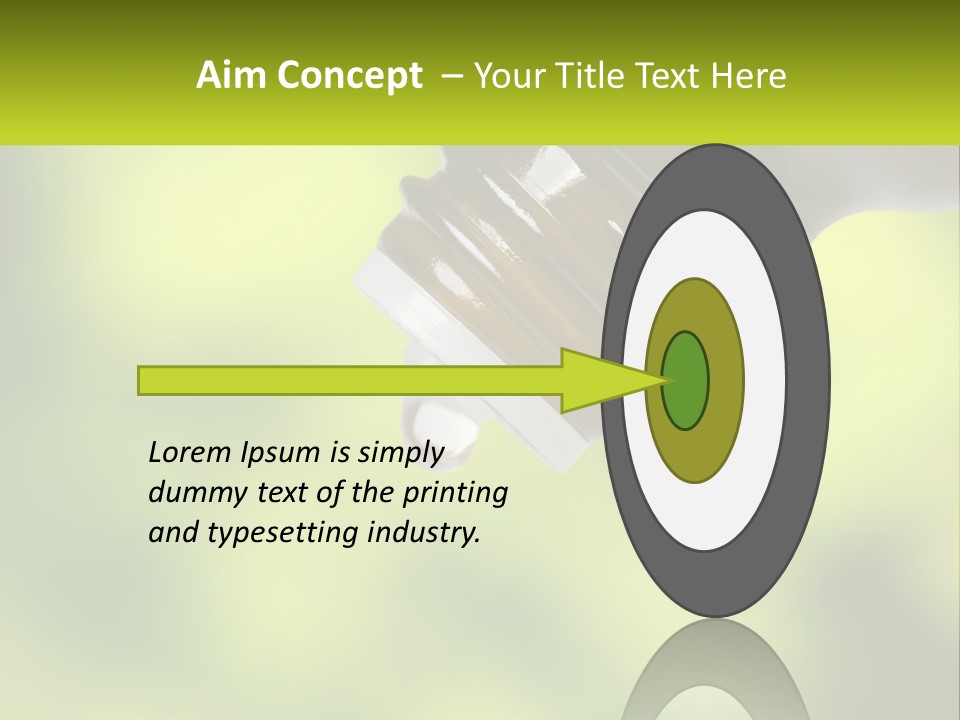 Massage Pipette Treatment PowerPoint Template