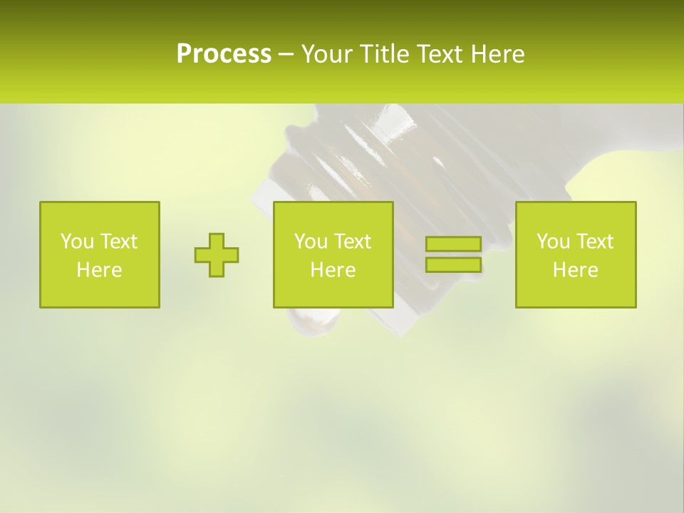 Massage Pipette Treatment PowerPoint Template