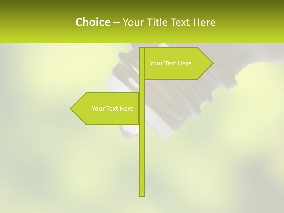 Massage Pipette Treatment PowerPoint Template