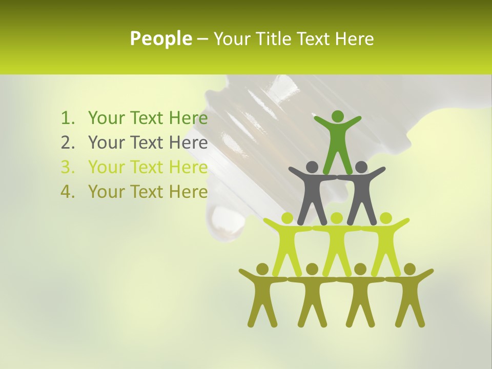 Massage Pipette Treatment PowerPoint Template