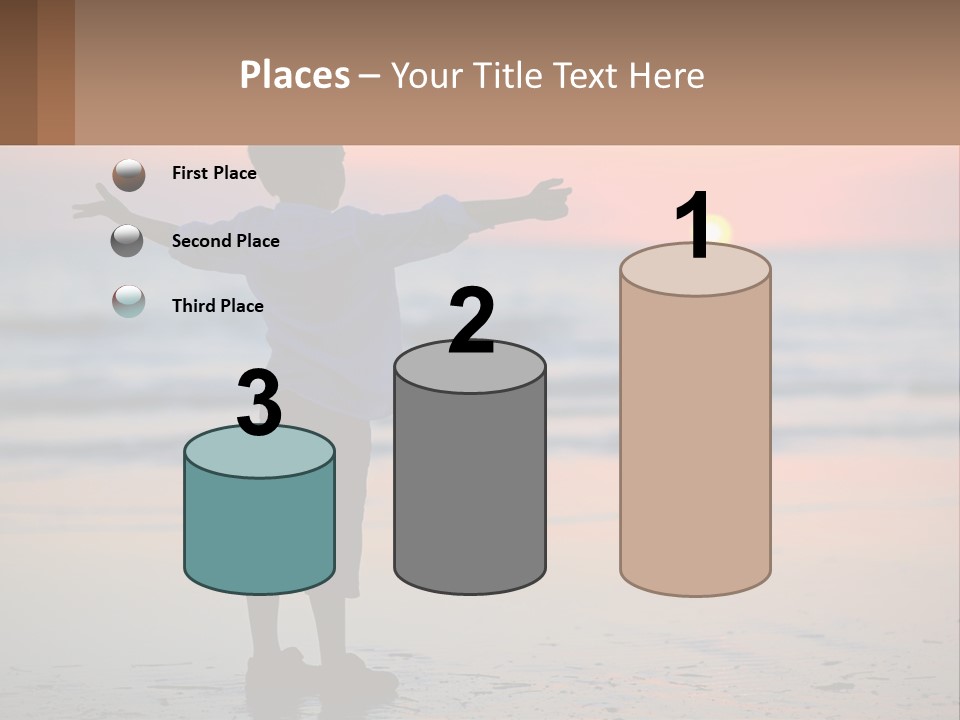 Outdoor Boy Joy PowerPoint Template