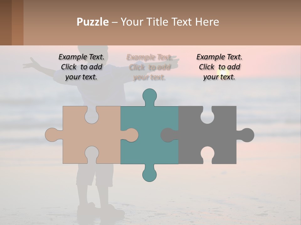 Outdoor Boy Joy PowerPoint Template