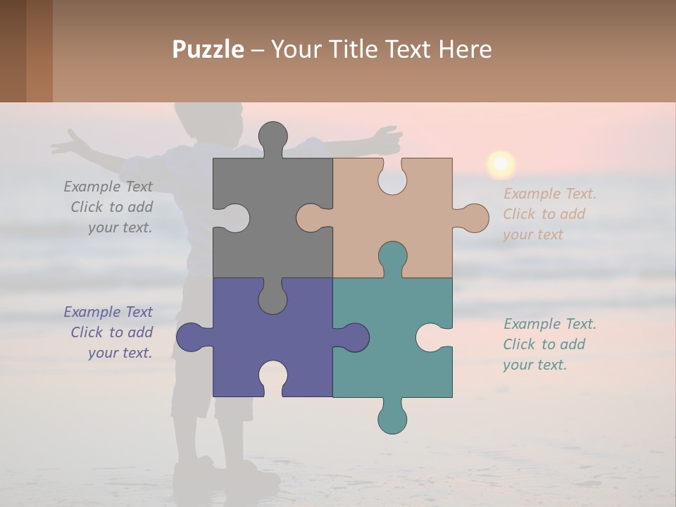 Outdoor Boy Joy PowerPoint Template