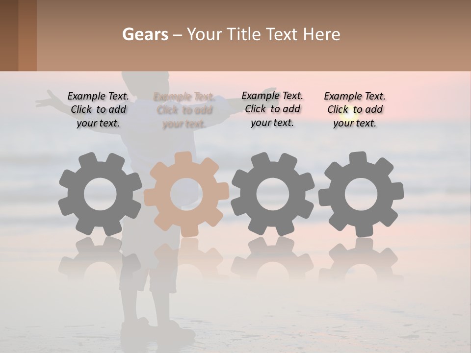 Outdoor Boy Joy PowerPoint Template