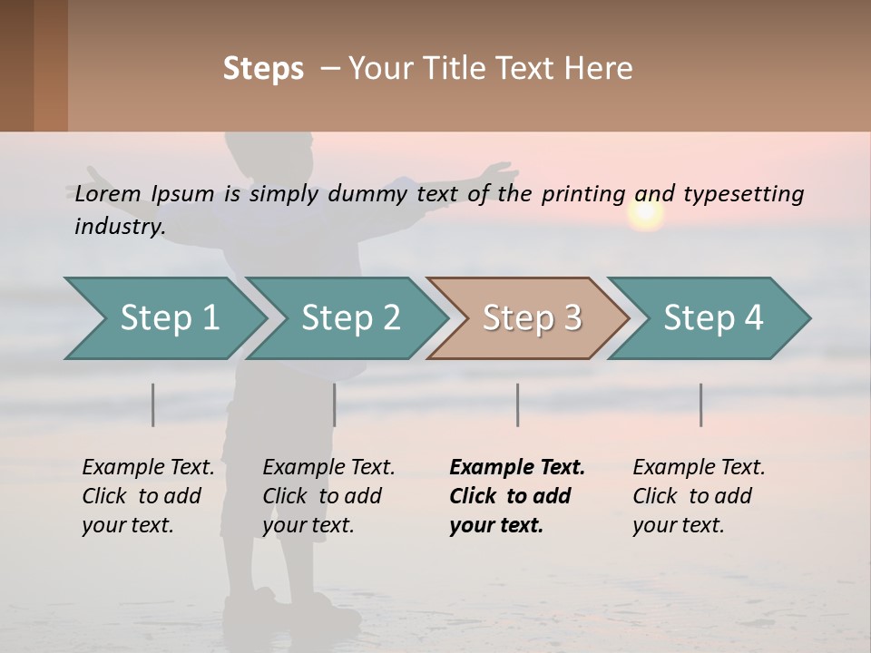 Outdoor Boy Joy PowerPoint Template