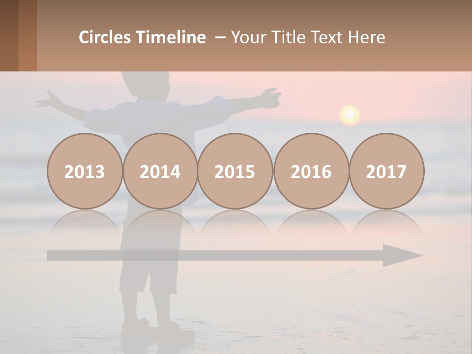 Outdoor Boy Joy PowerPoint Template