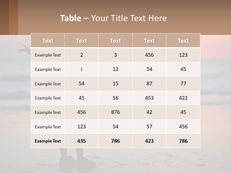 Outdoor Boy Joy PowerPoint Template