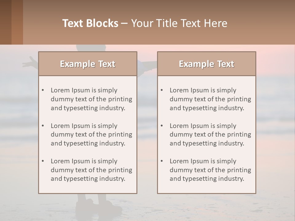 Outdoor Boy Joy PowerPoint Template