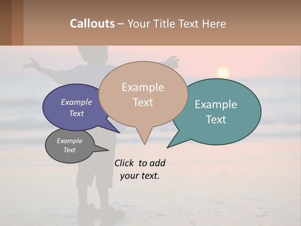 Outdoor Boy Joy PowerPoint Template