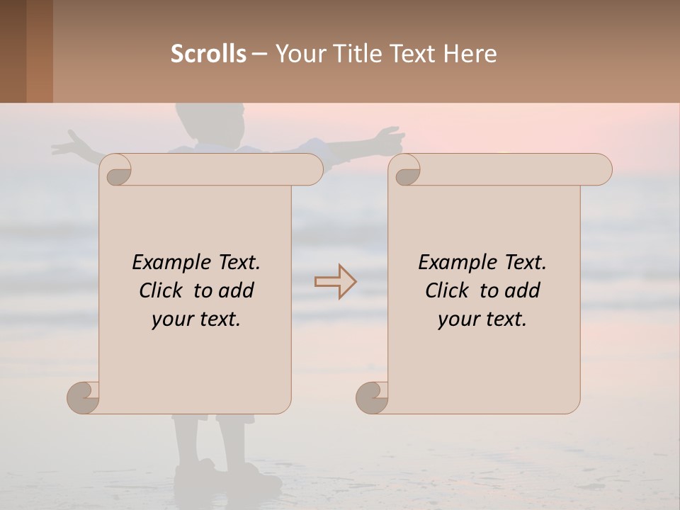 Outdoor Boy Joy PowerPoint Template