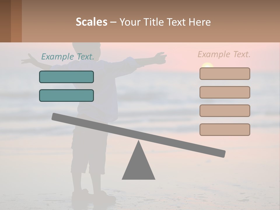 Outdoor Boy Joy PowerPoint Template