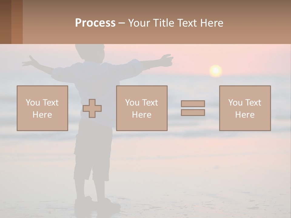 Outdoor Boy Joy PowerPoint Template