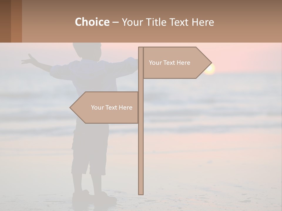 Outdoor Boy Joy PowerPoint Template