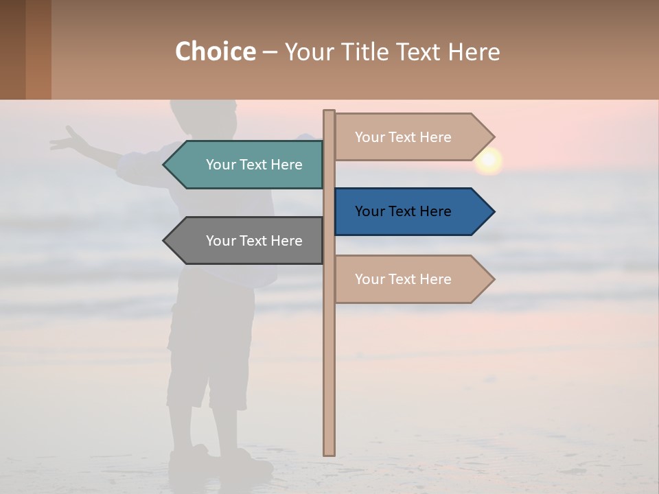 Outdoor Boy Joy PowerPoint Template