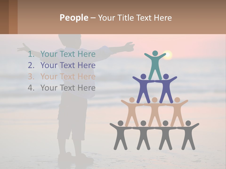 Outdoor Boy Joy PowerPoint Template