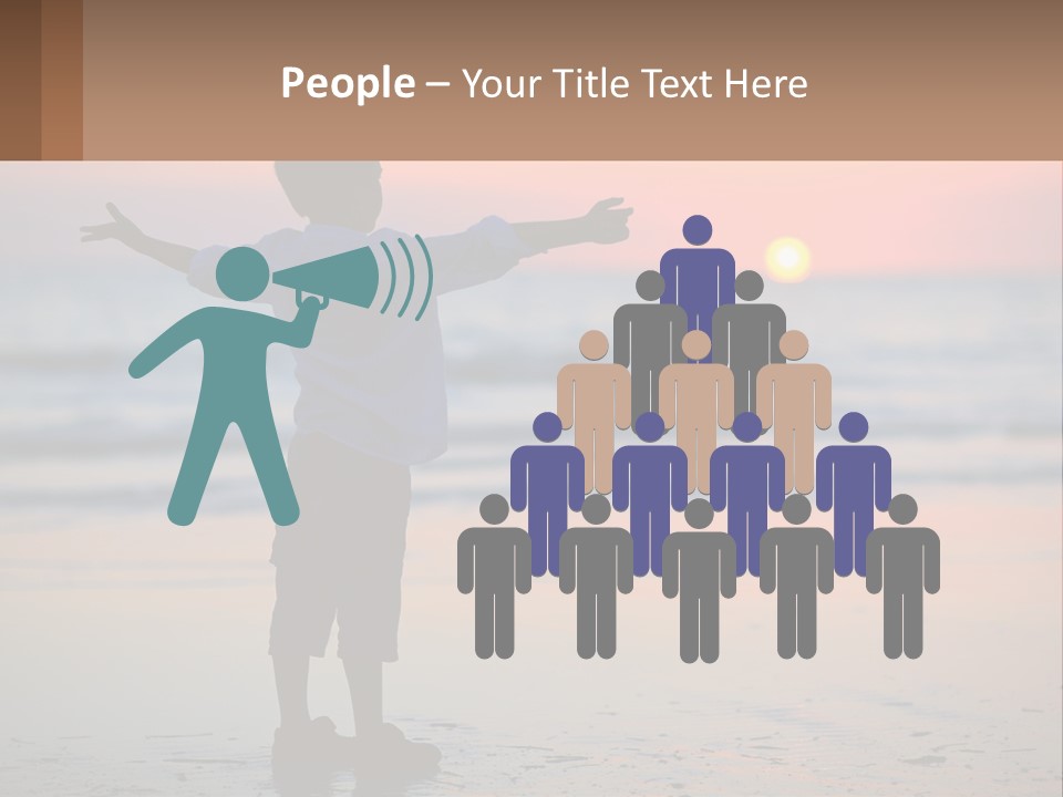 Outdoor Boy Joy PowerPoint Template