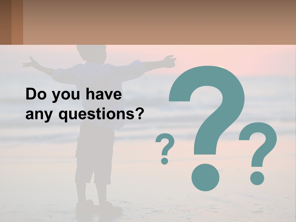 Outdoor Boy Joy PowerPoint Template