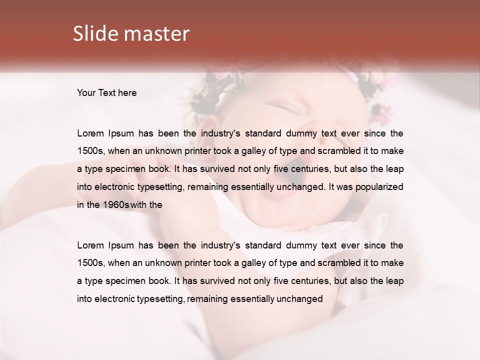 Beautiful Affectionate Expression PowerPoint Template