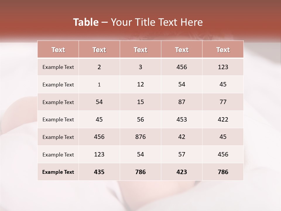 Beautiful Affectionate Expression PowerPoint Template
