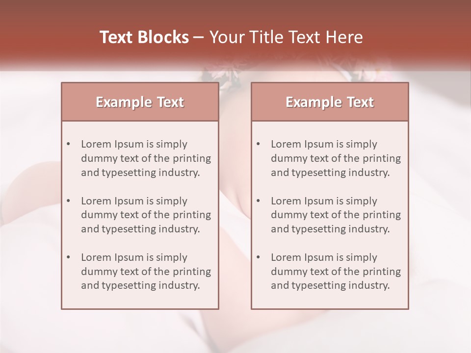 Beautiful Affectionate Expression PowerPoint Template