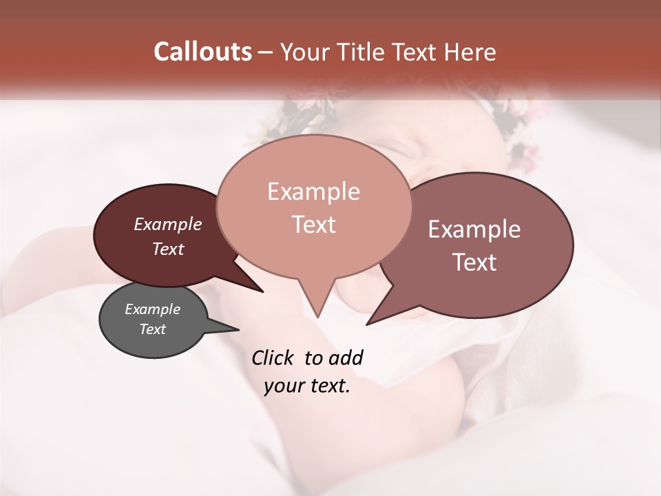 Beautiful Affectionate Expression PowerPoint Template