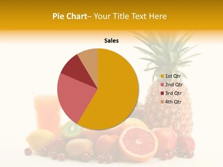 Blended Grape Yellow PowerPoint Template