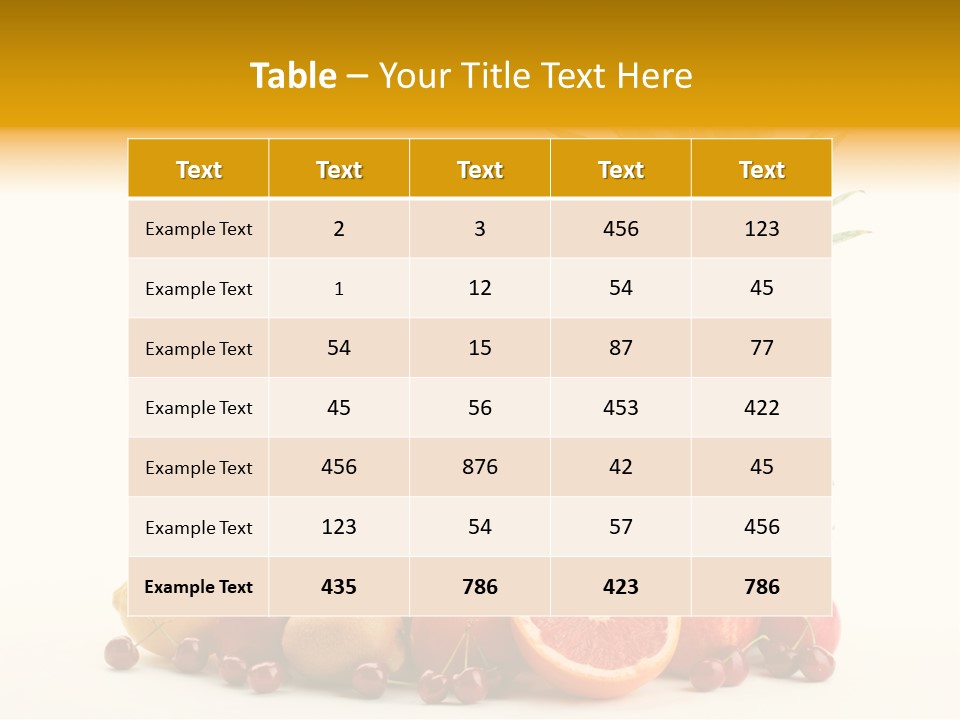 Blended Grape Yellow PowerPoint Template