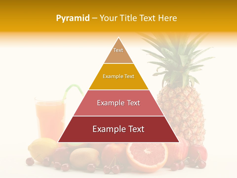 Blended Grape Yellow PowerPoint Template