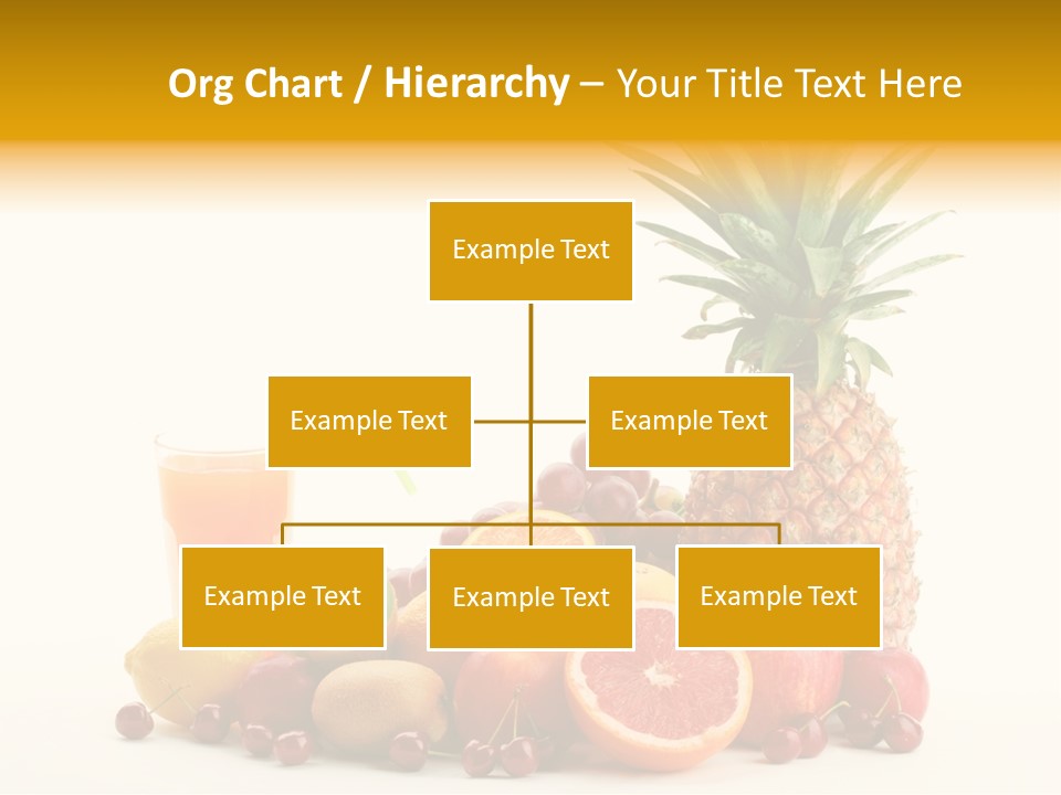 Blended Grape Yellow PowerPoint Template
