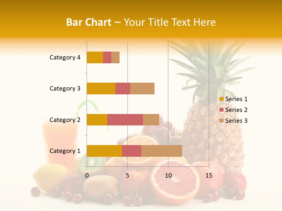 Blended Grape Yellow PowerPoint Template