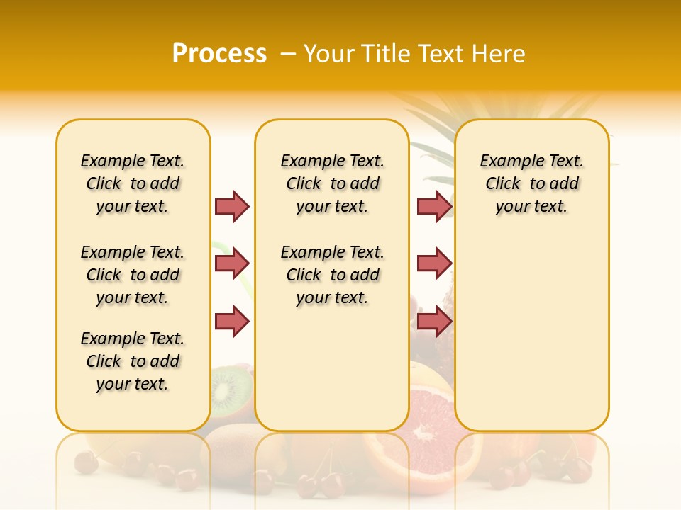 Blended Grape Yellow PowerPoint Template