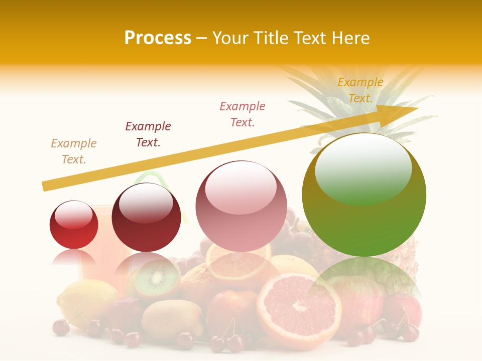 Blended Grape Yellow PowerPoint Template