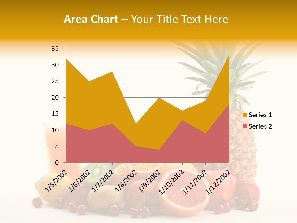 Blended Grape Yellow PowerPoint Template
