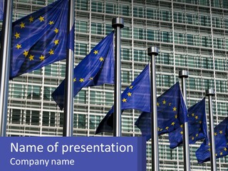Parliament Berlaymont Europe PowerPoint Template
