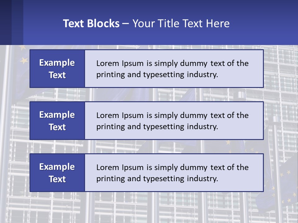 Parliament Berlaymont Europe PowerPoint Template