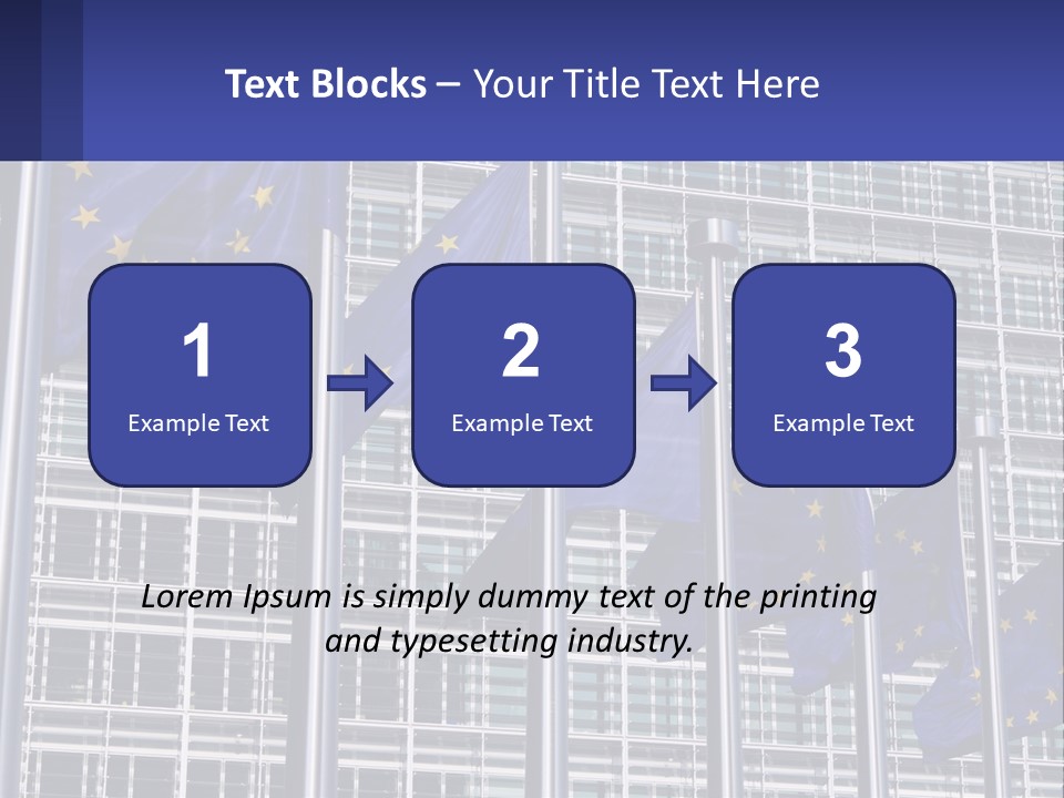 Parliament Berlaymont Europe PowerPoint Template