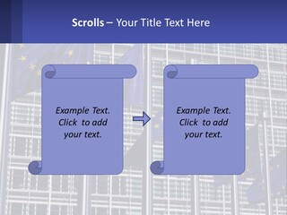 Parliament Berlaymont Europe PowerPoint Template