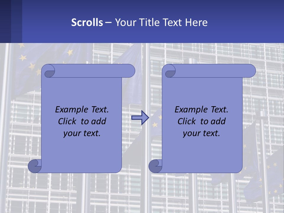 Parliament Berlaymont Europe PowerPoint Template