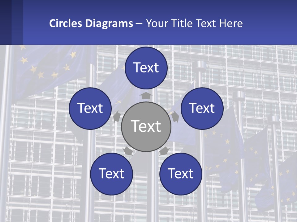 Parliament Berlaymont Europe PowerPoint Template