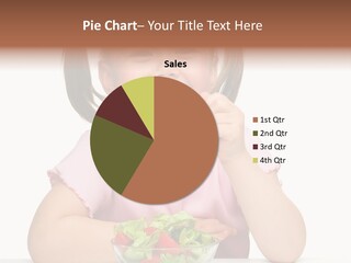 Fork Holding People PowerPoint Template