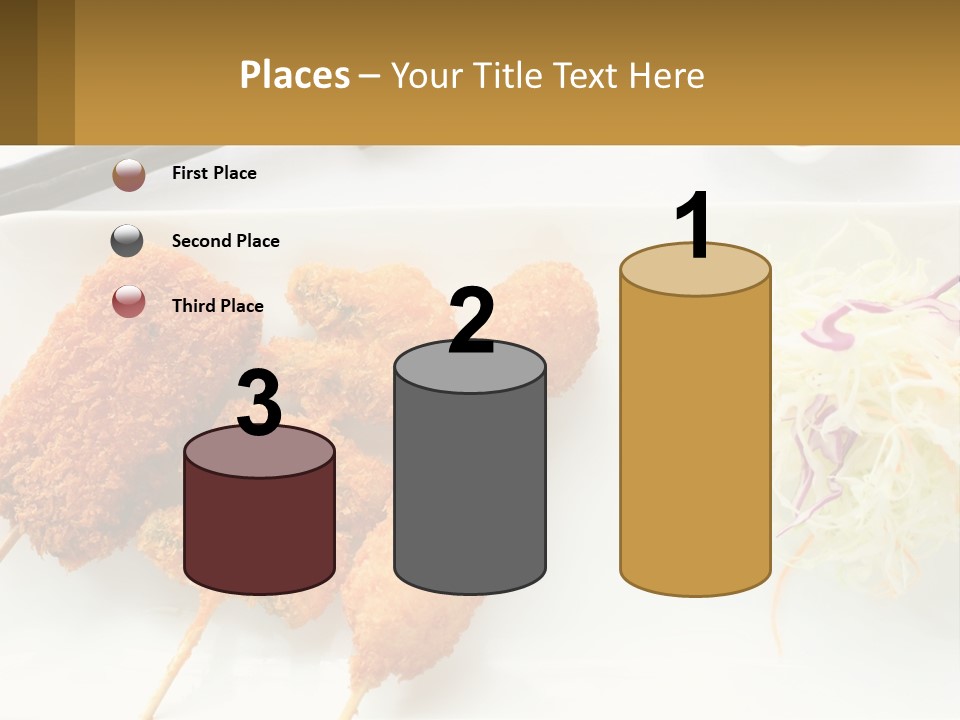 Gourmet Pork Plate PowerPoint Template