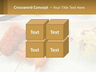 Gourmet Pork Plate PowerPoint Template