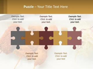 Gourmet Pork Plate PowerPoint Template