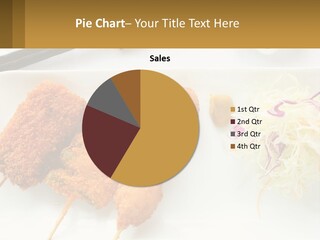 Gourmet Pork Plate PowerPoint Template