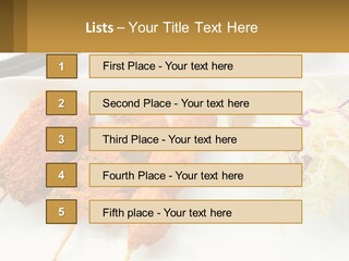 Gourmet Pork Plate PowerPoint Template