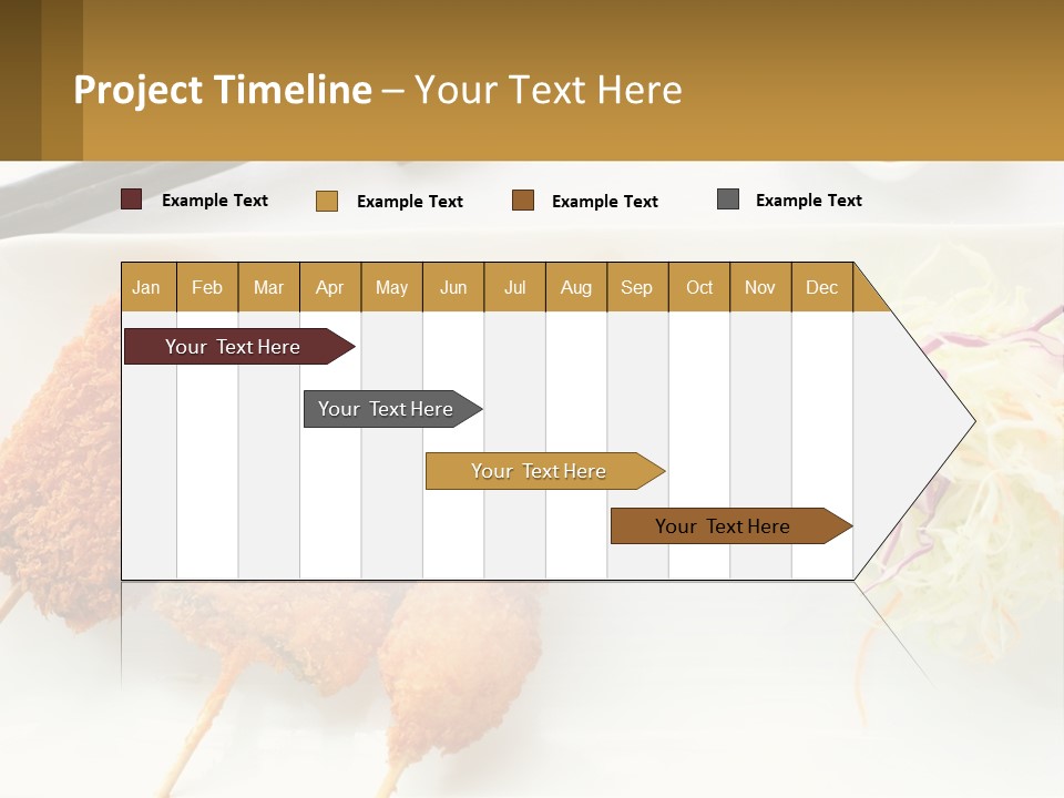 Gourmet Pork Plate PowerPoint Template