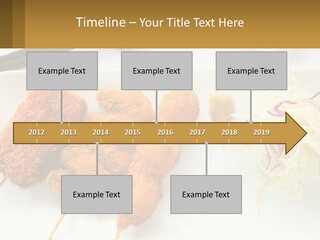 Gourmet Pork Plate PowerPoint Template